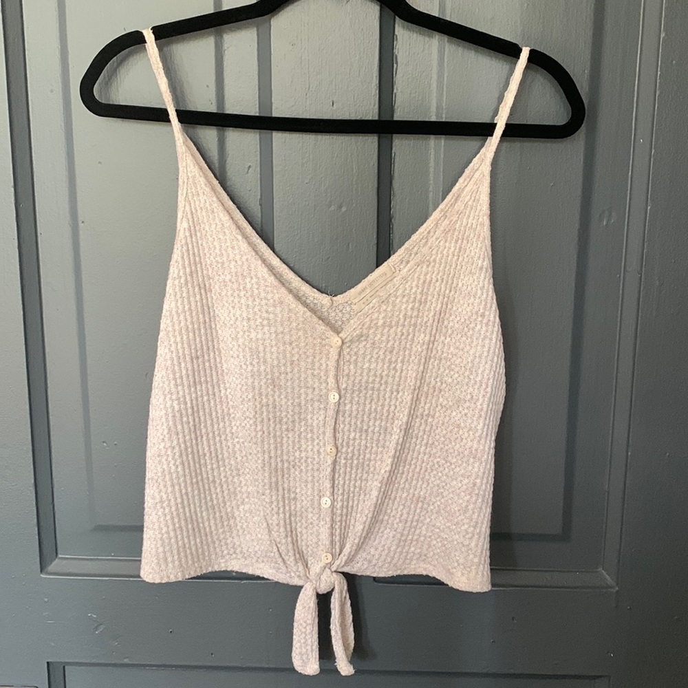 Urban Outfitters waffle knit tank